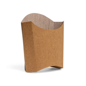 Natural Kraft French Fries Box (100×110×40mm)(50 Per Pack)