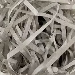 Silver Shredded Tissue Paper 50g