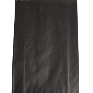 Black Medium Grease Proof Bag (25 Per Pack)